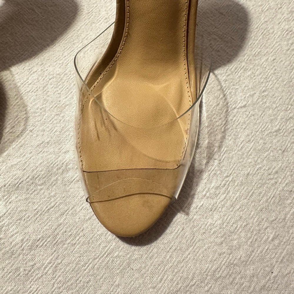 Steve Madden Transparent And Tan Heels - image 7